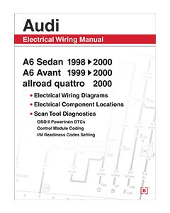 Audi A6 Electrical Wiring Manual, 1998-2000