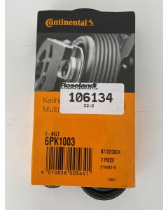 Serpentine Belt, 6PK1003, Mk7 1.4TSI, Taos 1.5TSI